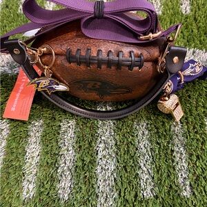 Baltimore Ravens Vintage football handmade purse
